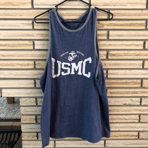 Two Marine Corps Tank Tops